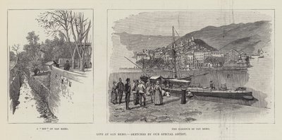 Life at San Remo by Amedee Forestier